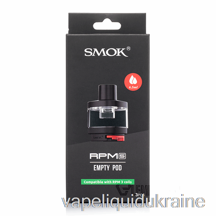 Vape Liquid Ukraine SMOK RPM 5 Replacement Pod 6.5mL RPM 5 Pods